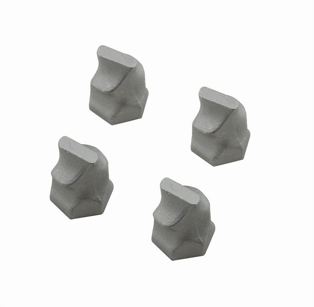 Coil Spring Booster - Standard - Twist-In - 1 in Height - Aluminum - Natural - Set of 4