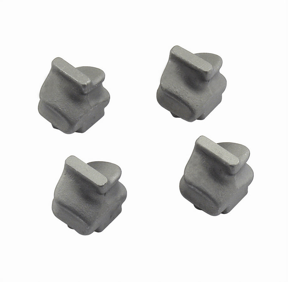 Coil Spring Booster - Jumbo - Twist-In - 1.75 in Height - Aluminum - Natural - Set of 4