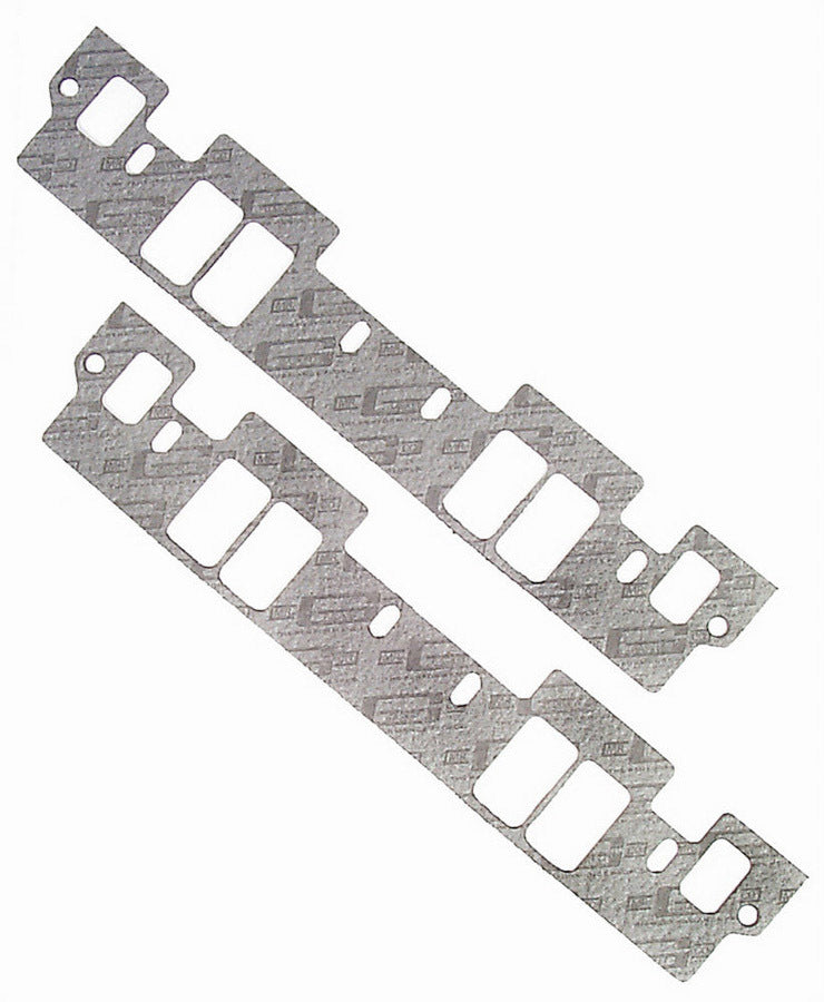 Intake Manifold Gasket - Performance - 0.06 in Thick - 1.35 x 2.26 in Rectangular Port - Composite - 18 Degree Heads - Small Block Chevy - Pair