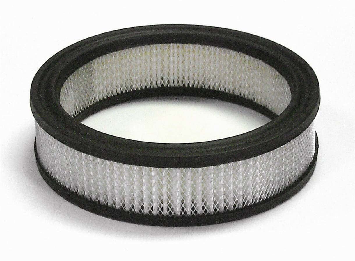 Air Filter Element - Round - 6.5 in Diameter - 2 in Tall - Paper - White - Universal - Each