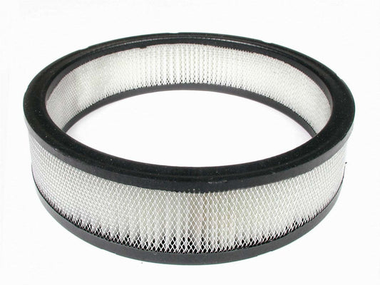 Air Filter Element - Round - 9 in Diameter - 2 in Tall - Paper - White - Universal - Each