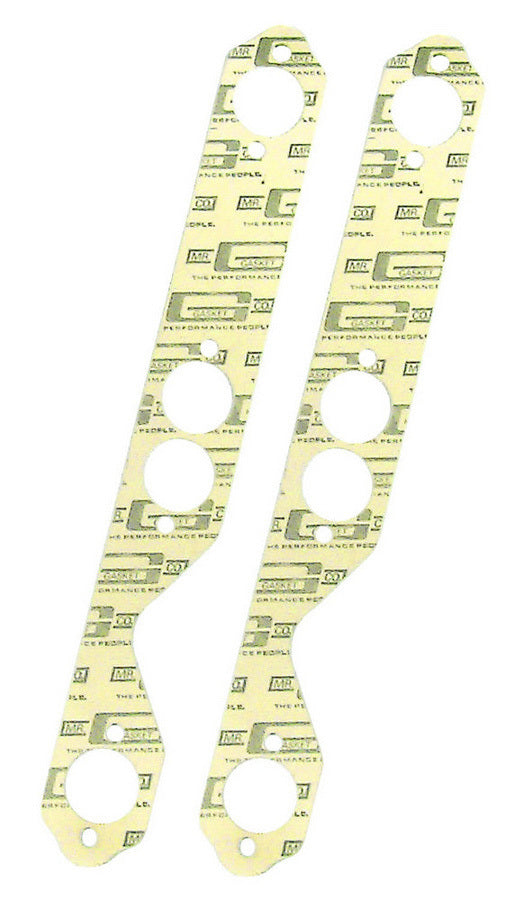 Engine & Accessories Header / Manifold Gasket - Performance - 1.630 in Round Port - Composite - Small Block Chevy - Pair