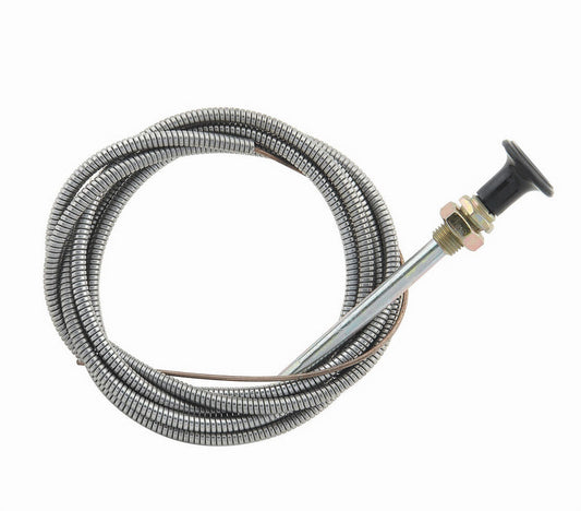 Choke Cable - 72 in Long - Steel - Universal - Each