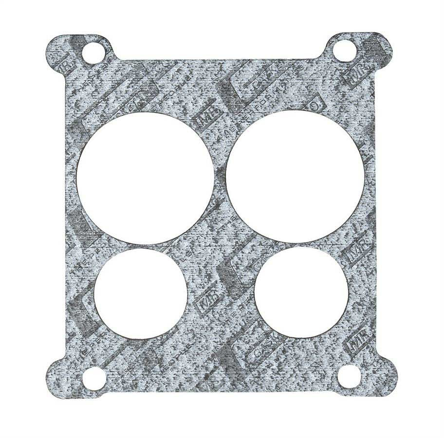 Carburetor Base Plate Gasket - 4-Barrel - 4 Hole - 0.063 in Thick Composite - Thermoquad Carburetors - Each