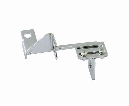 Throttle Cable Bracket - Kickdown - Steel - Chrome - Each