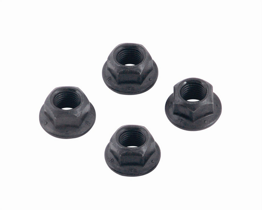 Torque Converter Bolt Kit - 3/8-24 in Thread - Hex Head - Nuts - Steel - Black Oxide - Ford - Set of 4