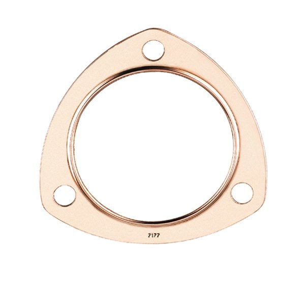 Collector Gasket - CopperSeal - 0.094 in Thick - 3 in Diameter - 3-Bolt - Copper - Each