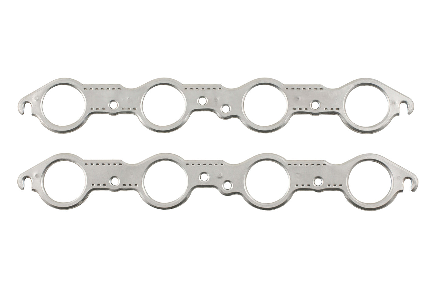 Engine & Accessories Header / Manifold Gasket - 1.920 in Round Port - Aluminum - GM LS-Series - Pair