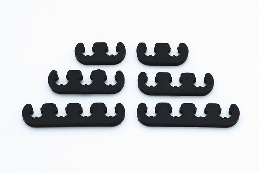 Spark Plug Wire Loom - 7-8 mm - Plastic - Black - Universal - Kit