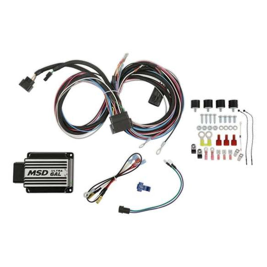 Ignition Box - Ultra 6AL - Digital - CD Ignition - Multi-Spark - 45000V - 3-Step Rev Limiter - Harness Included - Black - Kit