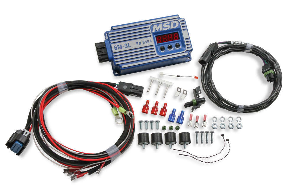 Ignition Box - 6M-3 L - Digital - CD Ignition - Multi-Spark - 45000V - Rev Limiter - Weathertight Connectors - Marine - Each