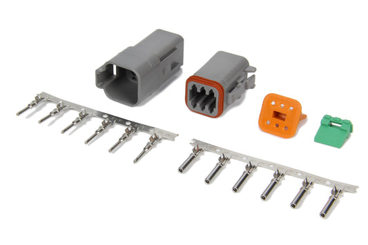 Electrical Connector - Deutsch Connector - 6 Pin - 16 Gauge - Kit