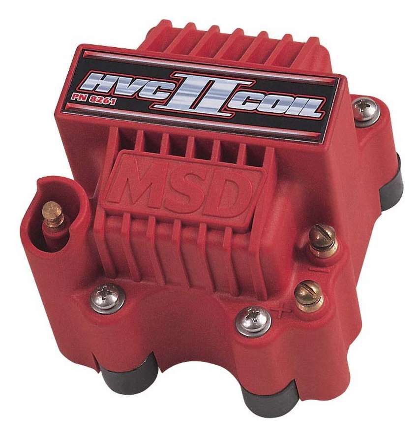 Ignition Coil - HVC II - U-Core - 0.016 ohm - Male HEI - 45000V - Red - 7 Series Ignitions - Each