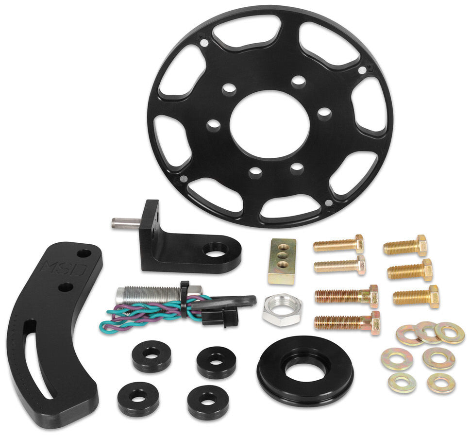 Crank Trigger Kit - Flying Magnet - Trigger Wheel / Pickup - 7.000 in Balancer - Small Block Chevy - Kit