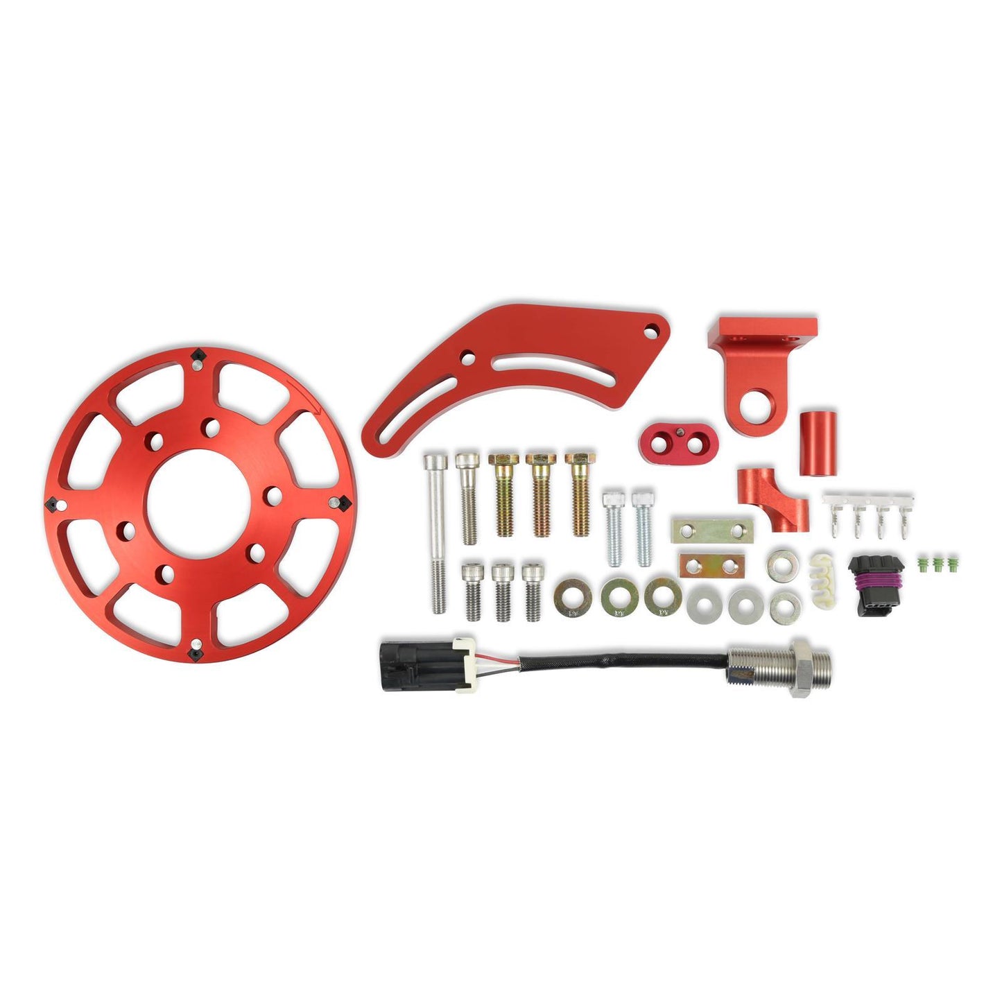 Crank Trigger Kit - Flying Magnet - Trigger Wheel / Pickup - 6.560 in Balancer - GM LS-Series - Kit