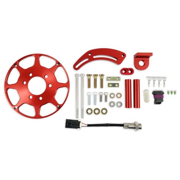 Crank Trigger Kit - Flying Magnet - Trigger Wheel / Pickup - 8.000 in Balancer - GM LS-Series - Kit