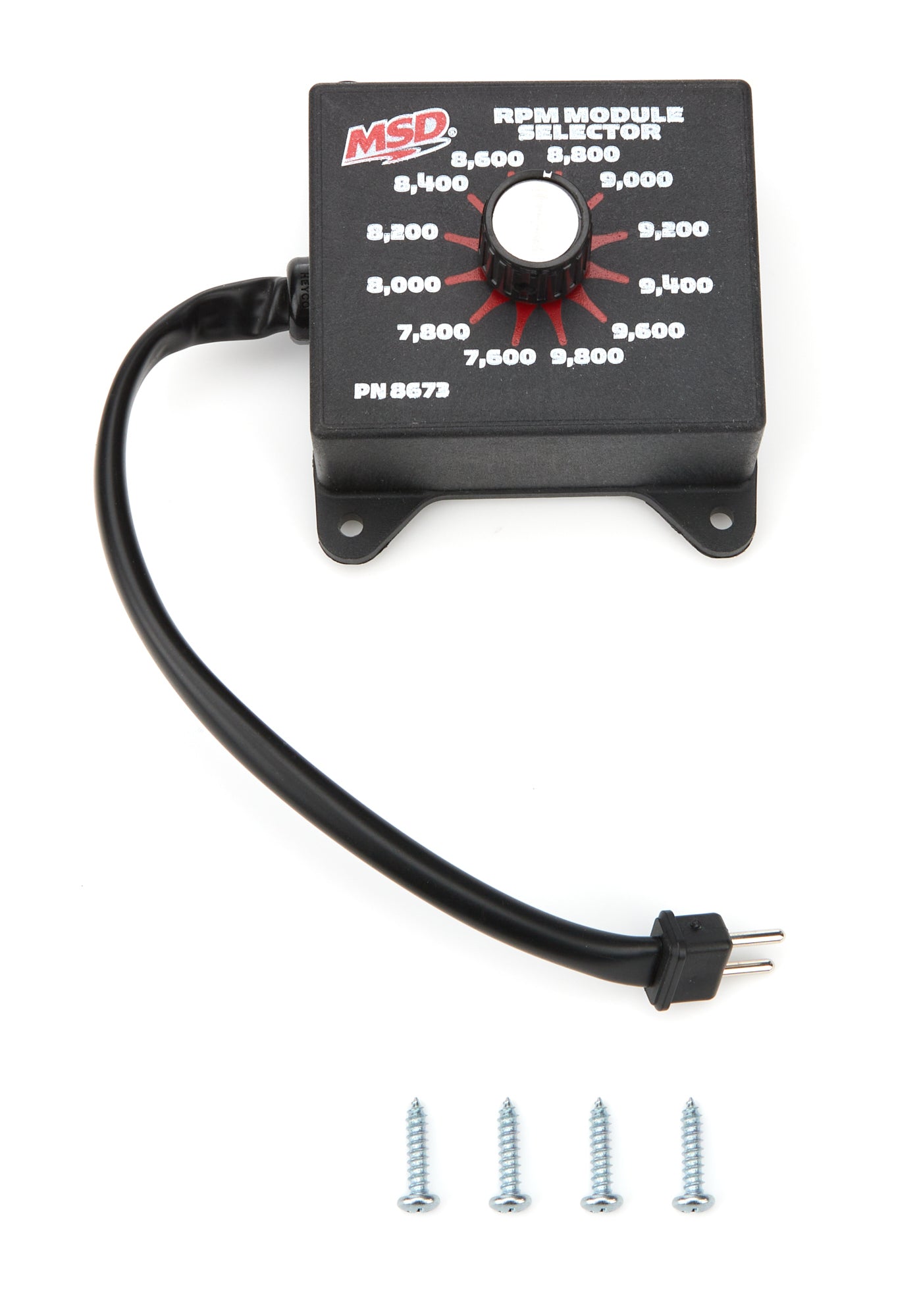 RPM Module Selector - 7600-9800 RPM - Dial Selector - 200 RPM Increments - MSD Ignition Boxes - Each