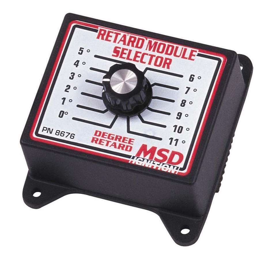 Timing Module Selector - Ignition Timing Retard - 0-11 Degrees - 1 Degree Increments - MSD Timing Controllers - Each