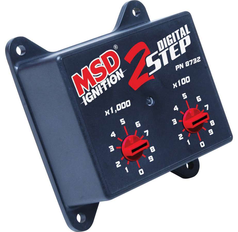 Rev Limiter - 2-Step - Launch Control - Adjustable - 2000-11800 RPM - 100 RPM Increments - MSD Digital 6AL Controller - Each