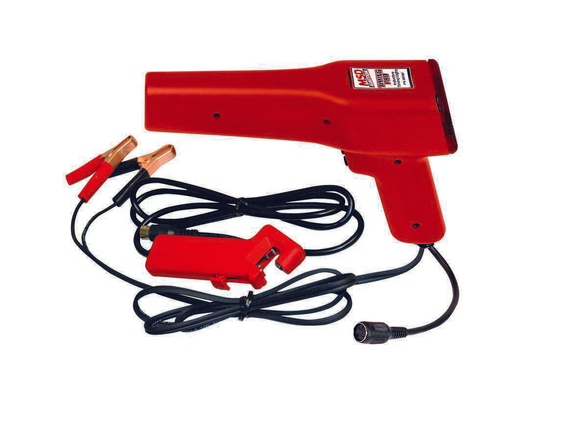 Timing Light - 6 ft 12V leads - Detachable Inductive Pickup - Plastic - Red - Each