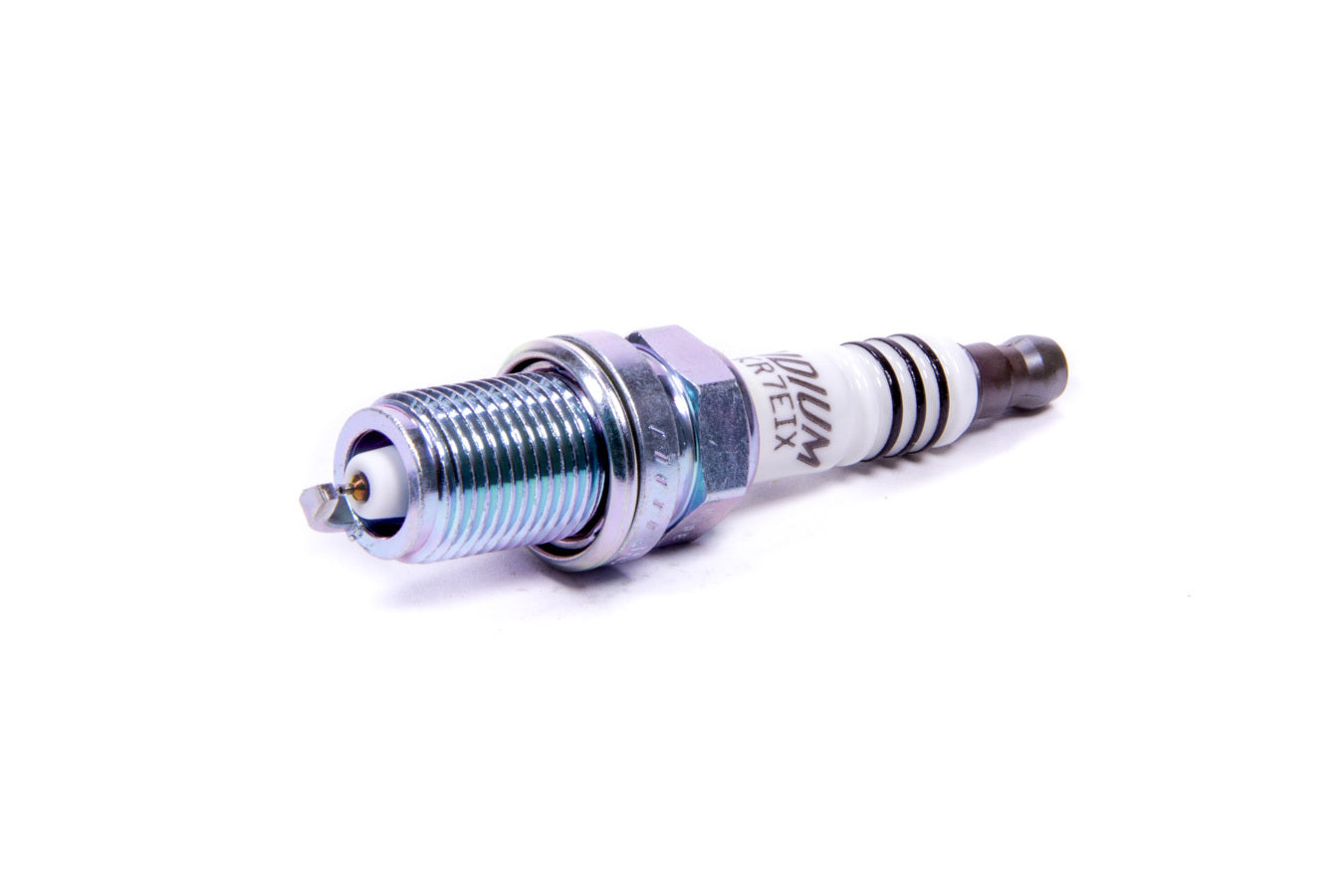 Spark Plug - NGK Iridium IX - 14 mm Thread - 0.749 in Reach - Gasket Seat - Stock Number 2667 - Resistor - Each