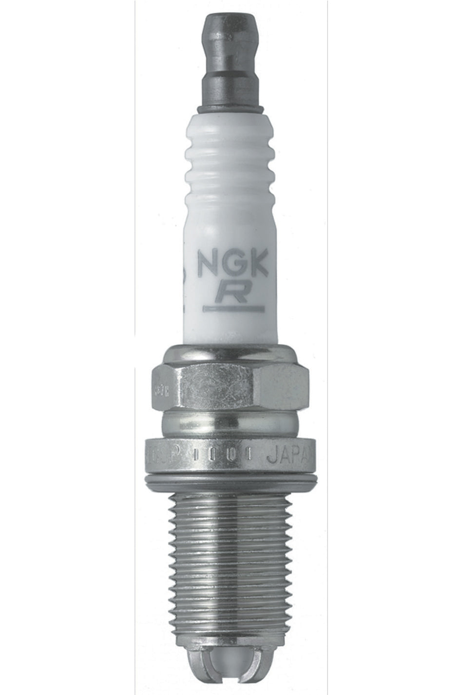 Spark Plug - NGK Laser Platinum - 14 mm Thread - 0.749 in Reach - Gasket Seat - Stock Number 4285 - Resistor - Each