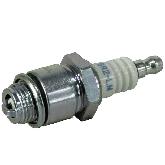 Spark Plug - NGK Standard - 14 mm Thread - 0.370 in Reach - Gasket Seat - Stock Number 5798 - Resistor - Each