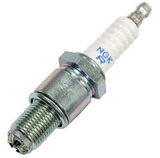 Spark Plug - NGK Standard - 14 mm Thread - 0.749 in Reach - Gasket Seat - Stock Number 2329 - Resistor - Each