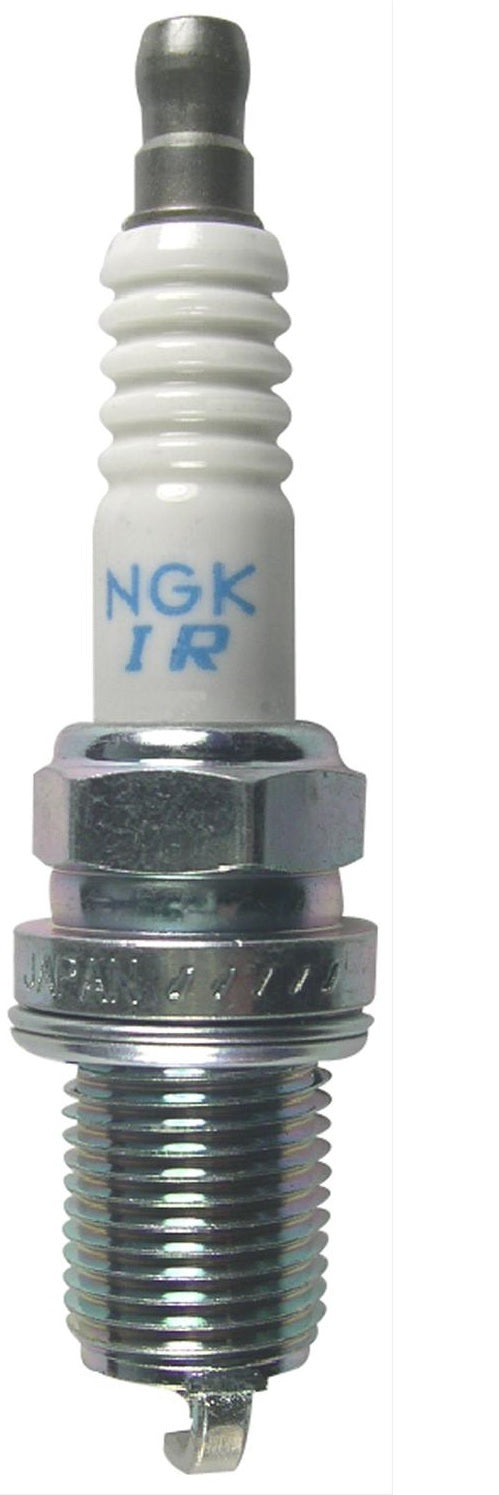 Spark Plug - NGK Laser Iridium - 14 mm Thread - 0.749 in Reach - Gasket Seat - Stock Number 7866 - Resistor - Each