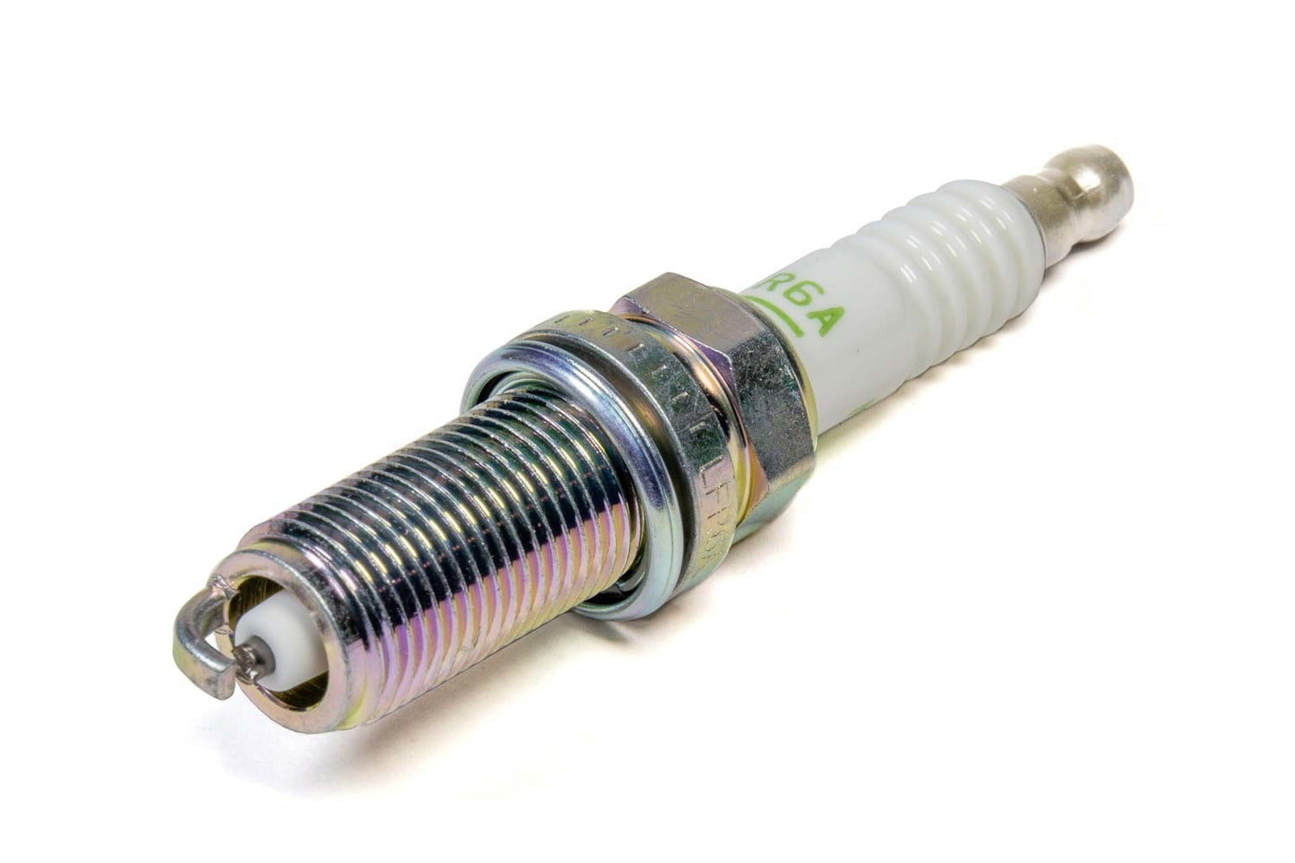 Spark Plug - NGK V-Power - 14 mm Thread - 26.5 mm Reach - Gasket Seat - Stock Number 6668 - Resistor - Each