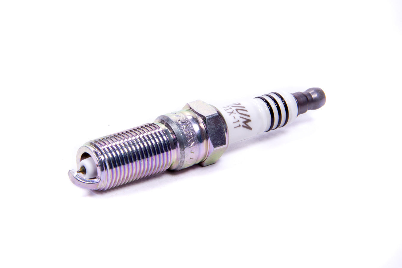 Spark Plug - NGK Iridium IX - 14 mm Thread - 0.985 in Reach - Tapered Seat - Stock Number 6510 - Resistor - Each