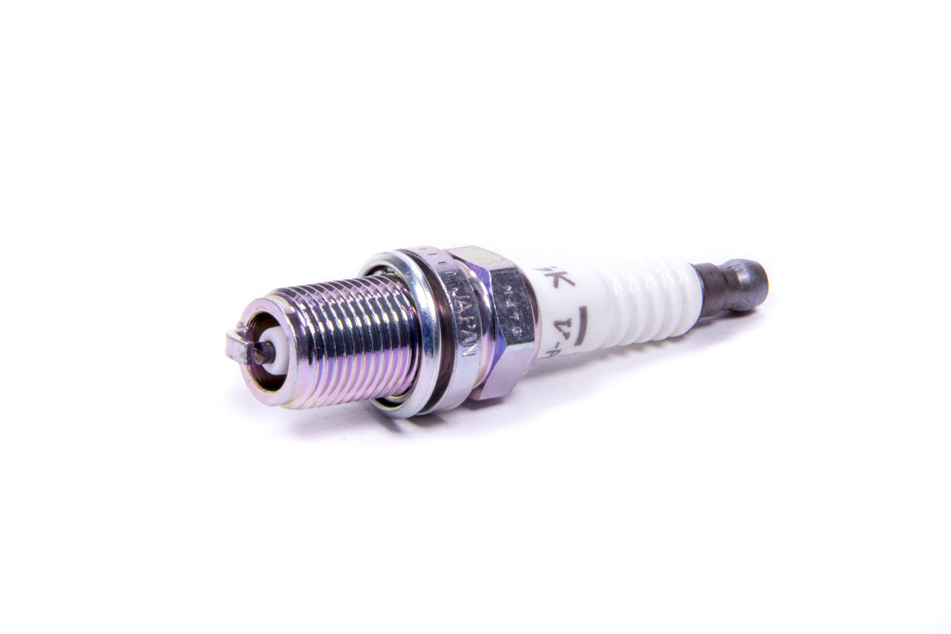Spark Plug - NGK Racing - 14 mm Thread - 0.750 in Reach - Gasket Seat - Stock Number 4091 - Non-Resistor - Each