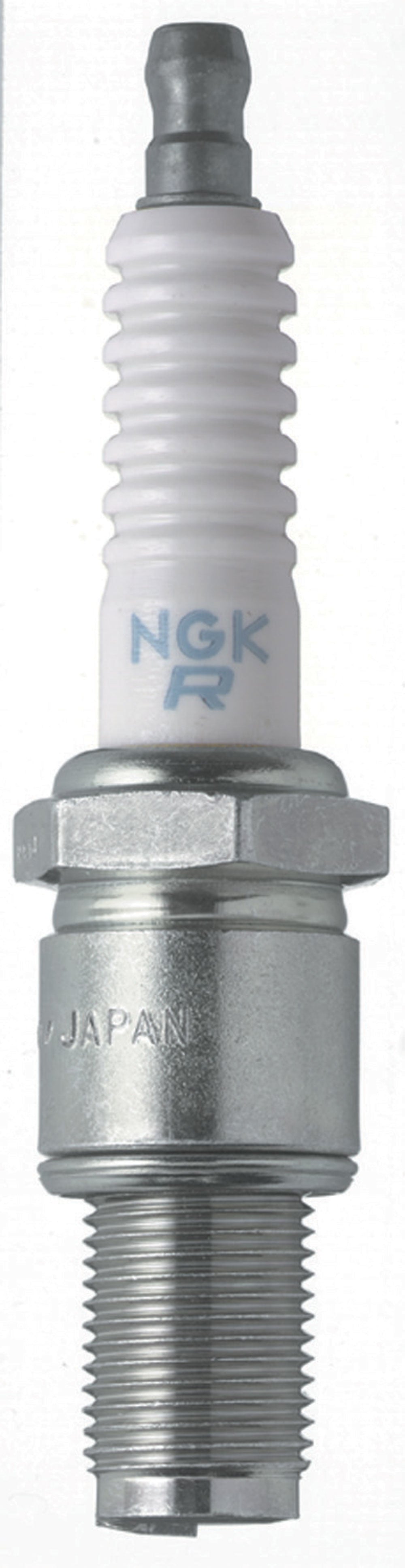 Spark Plug - NGK Racing - 14 mm Thread - 21.5 mm Reach - Gasket Seat - Stock Number 3857 - Resistor - Each