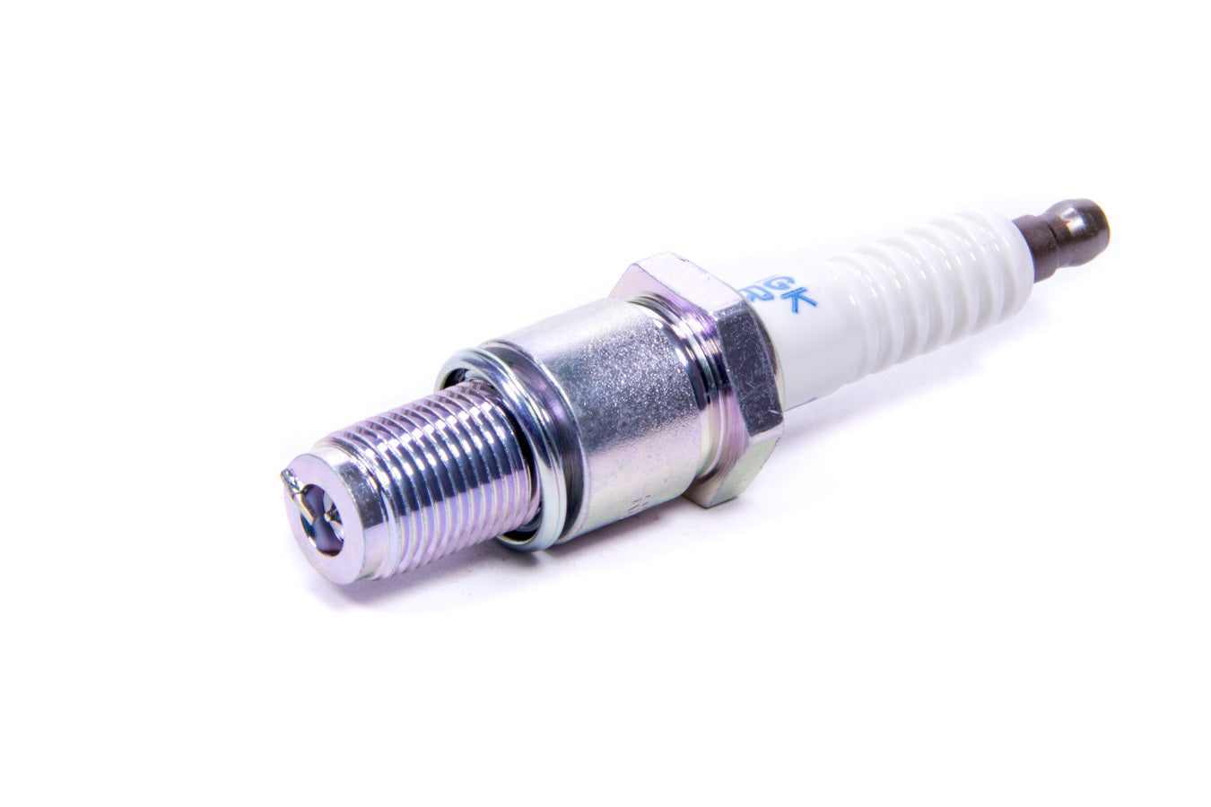 Spark Plug - NGK Racing - 14 mm Thread - 0.847 in Reach - Gasket Seat - Stock Number 4482 - Resistor - Each