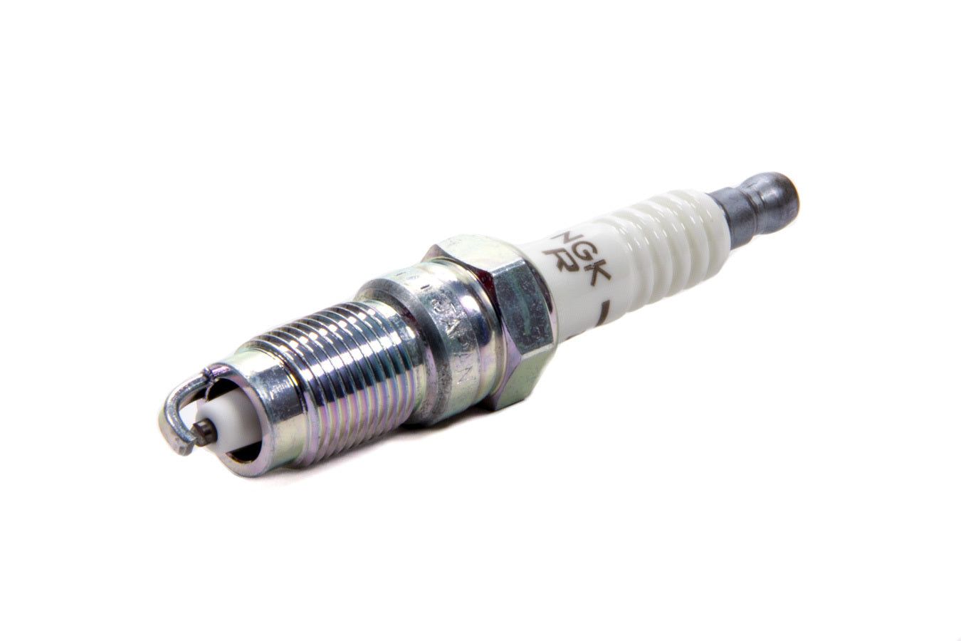 Spark Plug - NGK V-Power - 14 mm Thread - 0.689 in Reach - Tapered Seat - Stock Number 7060 - Resistor - Each
