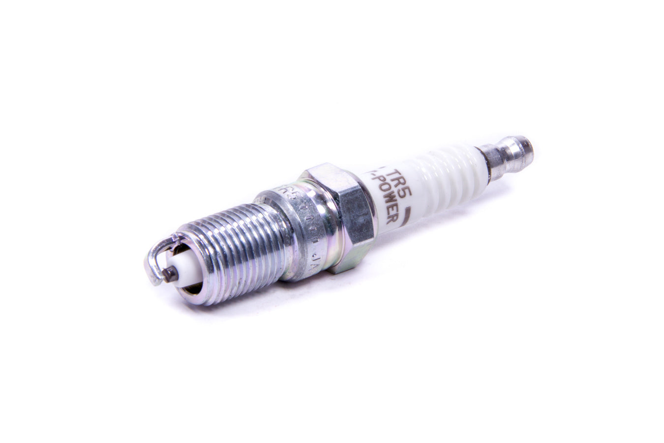Spark Plug - NGK V-Power - 14 mm Thread - 0.708 in Reach - Tapered Seat - Stock Number 2238 - Resistor - Each