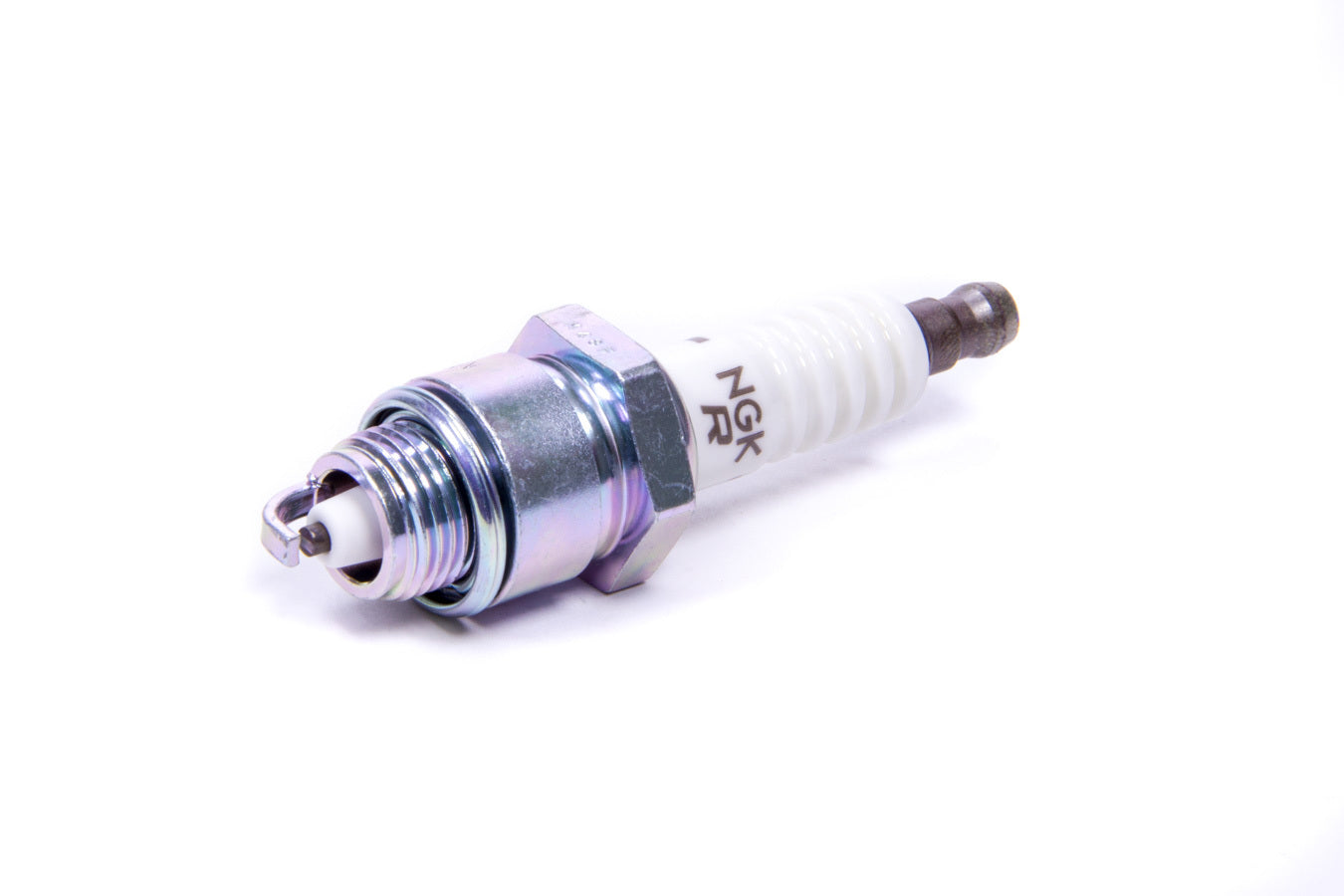 Spark Plug - NGK V-Power - 14 mm Thread - 0.375 in Reach - Gasket Seat - Stock Number 5858 - Resistor - Each