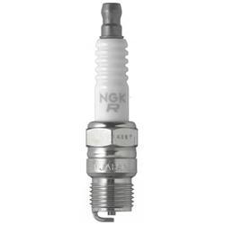 Spark Plug - NGK V-Power - 14 mm Thread - 0.460 in Reach - Tapered Seat - Stock Number 7240 - Resistor - Each