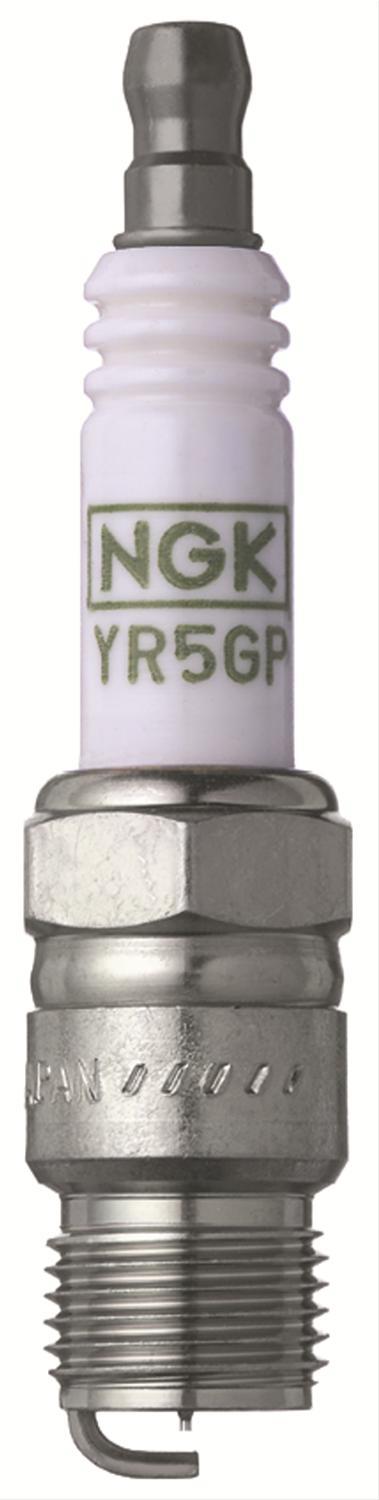 Spark Plug - NGK G-Power Platinum - 14 mm Thread - 0.460 in Reach - Tapered Seat - Stock Number 2953 - Resistor - Each