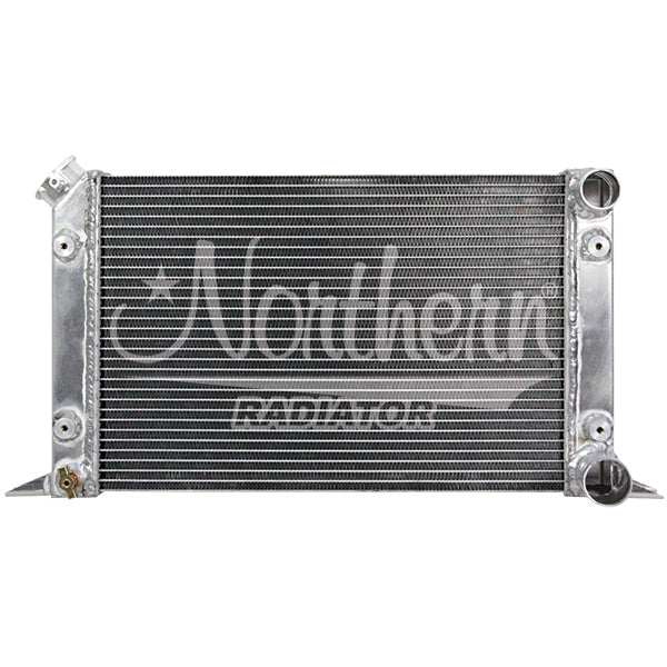 Radiator - 21.5 in W x 12.563 in H x 3.125 in D - Passenger Side Inlet - Passenger Side Outlet - Aluminum - Natural - Each