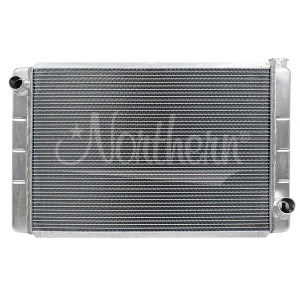 Radiator - Race Pro - 30.875 in W x 19.625 in H x 3.125 in D - Driver Side Inlet - Passenger Side Outlet - Aluminum - Natural - Each