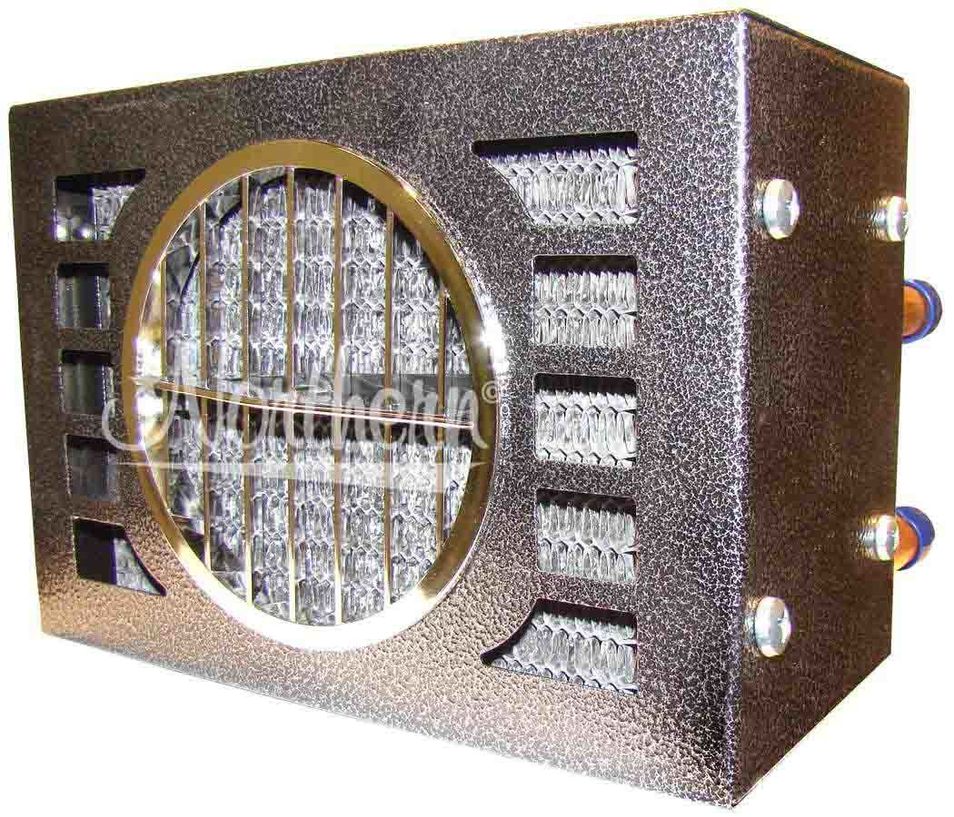 Heater - Auxiliary - 20000 BTU - 9-1/2 x 6-1/2 x 7 in - 12V - 2 Speed - Installation Kit / Switch - Universal - Kit