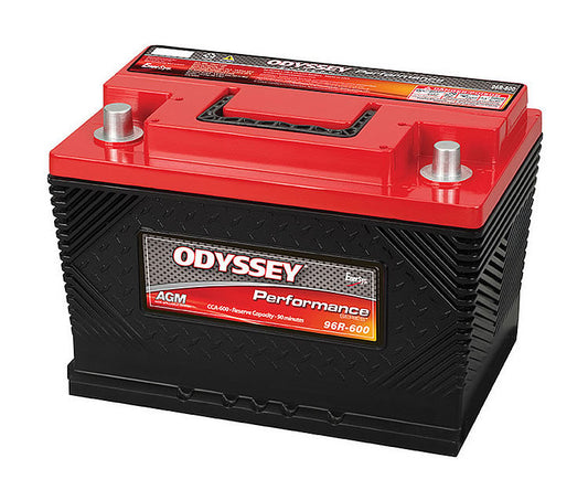 Battery - Extreme Series - AGM - 12V - 1100 Cranking amps - Top Post Terminals - 12.36 in L x 7.47 in H x 6.85 in W - Each