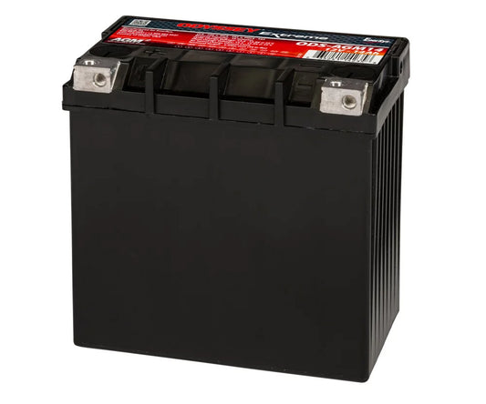 Battery - Extreme Series - Powersport - AGM - 12V - 320 Cranking amps - Top / Side Post Terminals - 5.9 in L x 5.7 in H x 3.4 in W - Each