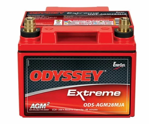 Battery - Extreme Series - AGM - 12V - 330 Cold Cranking Amps - Top Post Terminals - 6.6 in L x 5.8 in H x 7.1 in W - Each