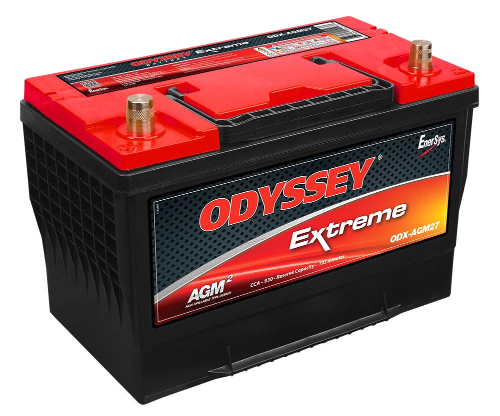 Battery - Extreme Series - AGM - 12V - 1290 Cranking amps - Top Post Terminals - 12.5 in L x 8.8 in H x 6.8 in W - Each