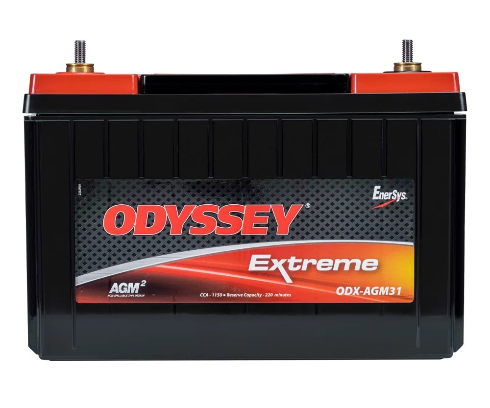 Battery - Extreme Series - AGM - 12V - 1150 Cold Cranking Amps - Threaded Top Terminals - 13 in L x 9.5 in H x 6.8 in W - Each