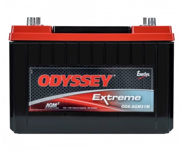 Battery - Extreme Series - AGM - 12V - 1150 Cold Cranking Amps - Top Post / Threaded Terminals - 13 in L x 9.9 in H x 6.8 in W - Each