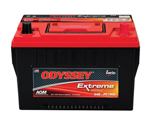 Battery - Extreme Series - AGM - 12V - 850 Cranking amps - Top Post - 10.86 in L - 7.87 in H - 6.77 in W - Each