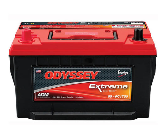 Battery - Extreme Series - AGM - 12V - 930 Cranking amps - Top Post - 11.84 in L - 7.49 in H - 7.19 in W - Each